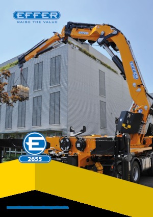 Хидравлични товарни кранове Effer 2655 7S