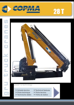 Хидравлични товарни кранове COPMA 2000 28T.2