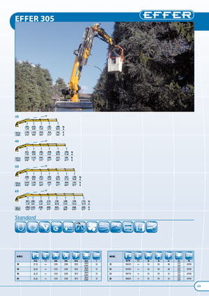 Хидравлични товарни кранове Effer 305.11 3S