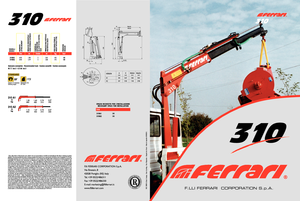Хидравлични товарни кранове Ferrari® 310 A 1