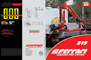 Хидравлични товарни кранове Ferrari® 315 A2 