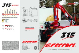 Хидравлични товарни кранове Ferrari® 315R A2 