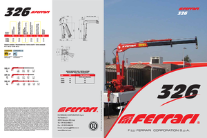 Хидравлични товарни кранове Ferrari® 326 A2 