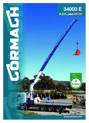 Хидравлични товарни кранове Cormach 34000 E3 A.S.C. Plus