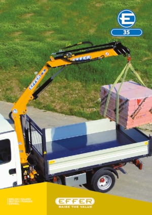 Хидравлични товарни кранове Effer 35 S1