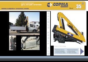 Хидравлични товарни кранове COPMA 2000 35.2