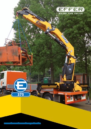 Хидравлични товарни кранове Effer 375 3S