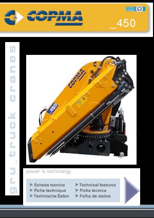 Хидравлични товарни кранове COPMA 2000 450.7 J3