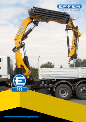 Хидравлични товарни кранове Effer 455 8S