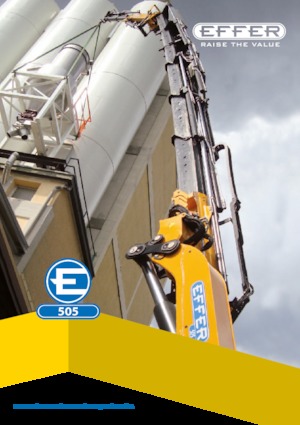 Хидравлични товарни кранове Effer 505 8S