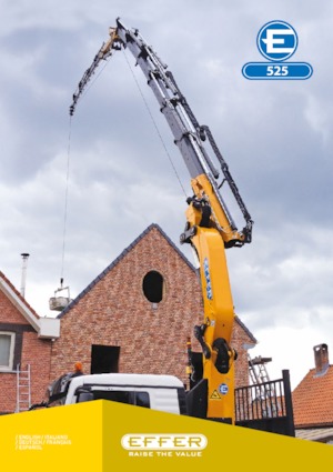 Хидравлични товарни кранове Effer 525 6S