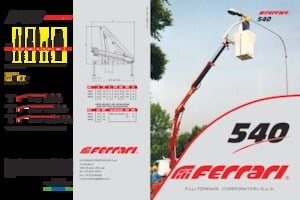 Хидравлични товарни кранове Ferrari® 540 A2 