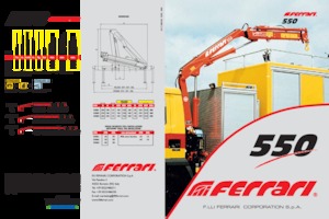 Хидравлични товарни кранове Ferrari® 550 A2 