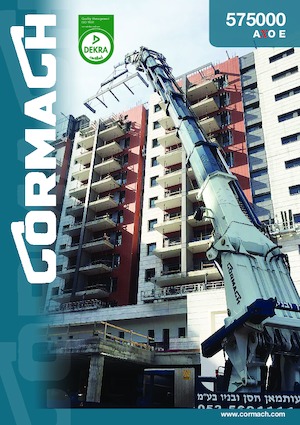 Хидравлични товарни кранове Cormach 575000AXO E9J804