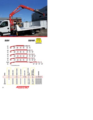 Хидравлични товарни кранове Ferrari® 581R A3 J 2 