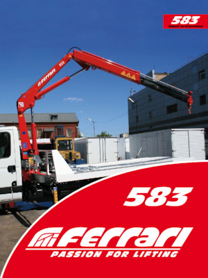 Хидравлични товарни кранове Ferrari® 583 A3 J2