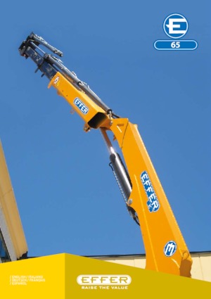 Хидравлични товарни кранове Effer 65 4S
