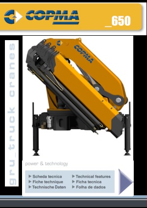Хидравлични товарни кранове COPMA 2000 650.4