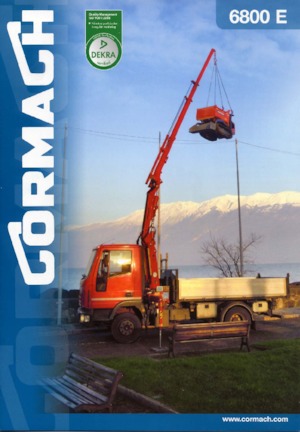 Хидравлични товарни кранове Cormach 6800 E1