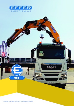 Хидравлични товарни кранове Effer 685 6S