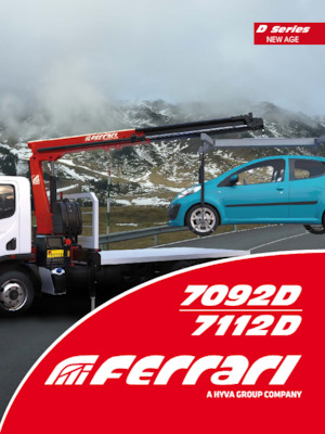 Хидравлични товарни кранове Ferrari® 7092D A4 