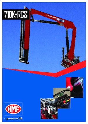 Хидравлични товарни кранове HMF 710-K1-RCS