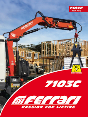 Хидравлични товарни кранове Ferrari® 7103C A2 