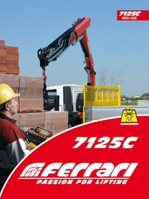 Хидравлични товарни кранове Ferrari® 7125C A2 