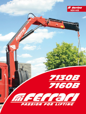 Хидравлични товарни кранове Ferrari® 7160B A2 