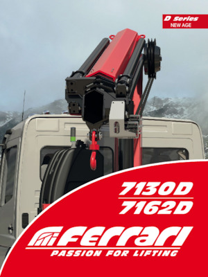 Хидравлични товарни кранове Ferrari® 7162D A4 