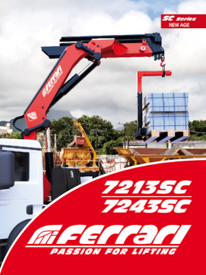 Хидравлични товарни кранове Ferrari® 7243SC A4
