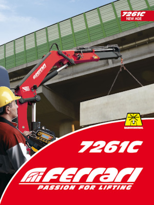 Хидравлични товарни кранове Ferrari® 7261C A5 J3 