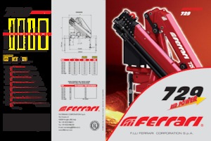 Хидравлични товарни кранове Ferrari® 729R A3 