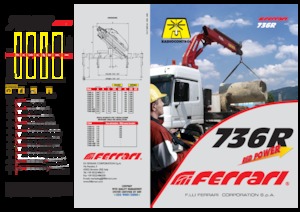 Хидравлични товарни кранове Ferrari® 736R A2 