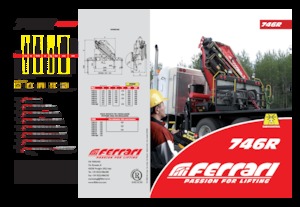 Хидравлични товарни кранове Ferrari® 746R A4 