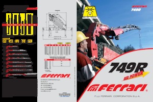 Хидравлични товарни кранове Ferrari® 749R A4 