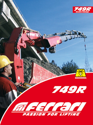 Хидравлични товарни кранове Ferrari® 749R A6 J4 