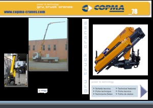 Хидравлични товарни кранове COPMA 2000 78.2
