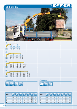 Хидравлични товарни кранове Effer 80 1S