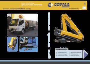 Хидравлични товарни кранове COPMA 2000 80.4