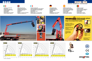 Хидравлични товарни кранове Amco Veba 806N-3 S Jib1