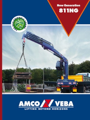 Хидравлични товарни кранове Amco Veba 811NG-3 S