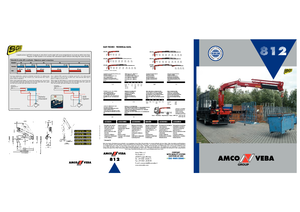 Хидравлични товарни кранове Amco Veba 812-5 S