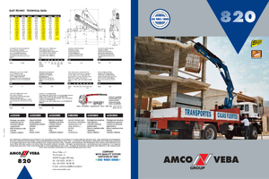 Хидравлични товарни кранове Amco Veba 820-3 S