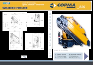 Хидравлични товарни кранове COPMA 2000 820.8 J6