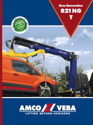 Хидравлични товарни кранове Amco Veba 821NGT-4 S 