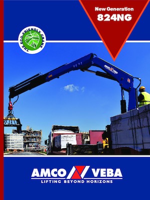 Хидравлични товарни кранове Amco Veba 824NGT-5 S 