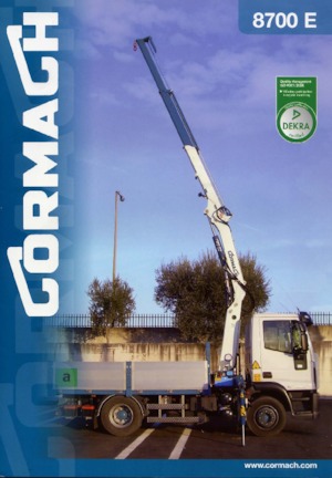 Хидравлични товарни кранове Cormach 8700 E3