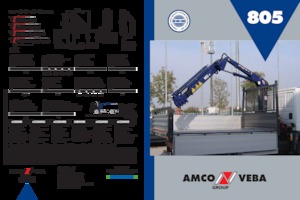 Хидравлични товарни кранове Amco Veba 905-3 S