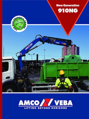Хидравлични товарни кранове Amco Veba 910NG-4 S 